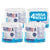 Club Wipes USA Sanitizing Wipes: 5000 Unscented Wipes (8" x 5"): 4 Refill Mega Rolls made in USA